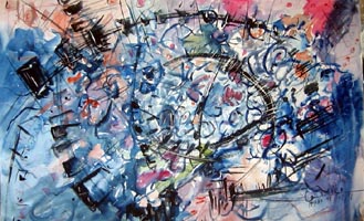 1996 "sans titre" 64x100 cm