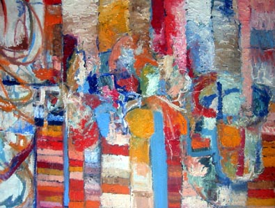 2008 Peinture à l\'huile sur toile 80x100 cm