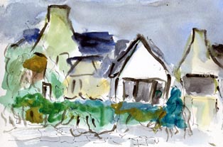 2006 "La maison d\'Yveline" Krity 15x23 cm