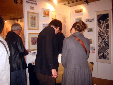 Salon d\'art abordable Labellevilloise mars 2010 Paris