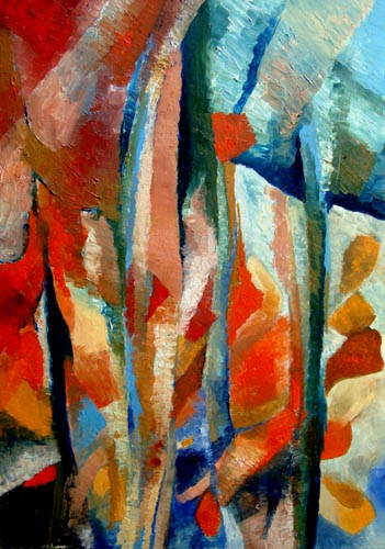 2011 Montagne huile sur toile 100 x 70 cm.JPG ( vendu )