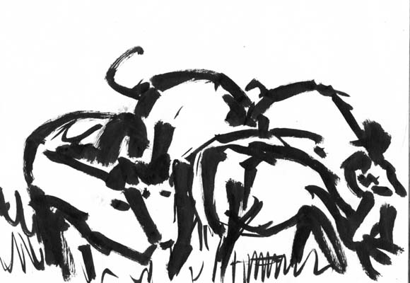 2000 encre (vache d\'Embialet)